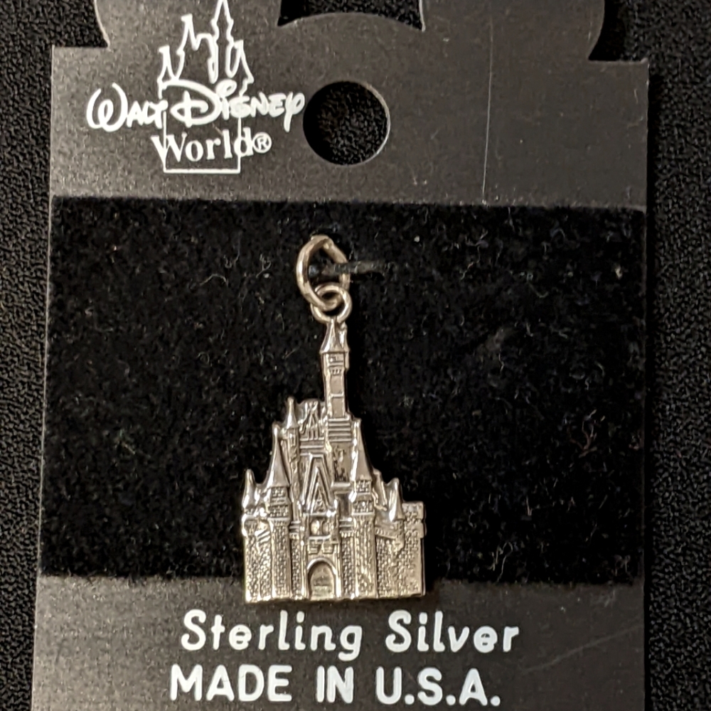 Disney Castle Sterling Silver Charm